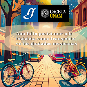 Logo Gaceta, Bicicletas y texto alucibo al recurso