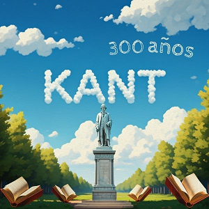 Estatua de Kant, referencia al título del recurso